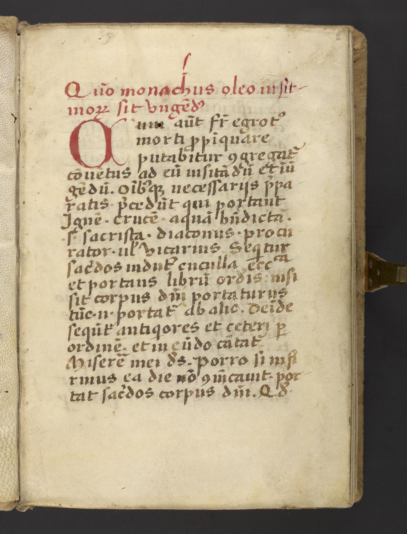 Coffee with a Codex: Monastic ritual book